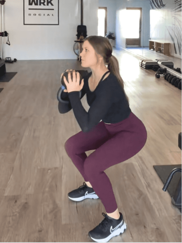 How To Do a Goblet Squat with a Kettlebell